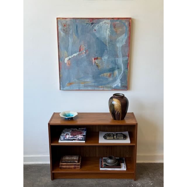 1970's Teak Low Shelving For Sale - Image 9 of 10