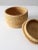 Vintage Basket With Lid and Carved Stone Handle For Sale - Image 10 of 13
