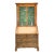 Antique English George III Chippendale Slant Front Secretary Bookcase For Sale