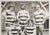1960's Finnish Fashion Advertisement Poster - Marimekko (Five Men in Stripes) For Sale - Image 4 of 5