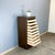 Wood Vintage Roller Shutter Cabinet in Dark Oak, 1950s For Sale - Image 7 of 12