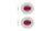 Modern Natural 18k Gold Diamond 1.93ct & Ruby 2.44ct Stud Earrings For Sale - Image 3 of 8
