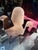 Abstract Vintage Geometric Abstract Metal Chair in the Style of Oswald H For Sale - Image 3 of 12