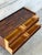 Wood Rosewood Four Drawer Dresser Chest Low Storage Bagn Møbelindustri Bruksbo Norway 1960s For Sale - Image 7 of 11