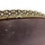 Vintage Vanity Tray Ornate Gold Filigree Rim With Gold and Silver Bird Motif Under Glass For Sale - Image 15 of 15