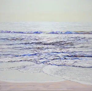 "The Sounds of the Morning Waves." Original Contemporary Painting by Iryna Kastsova