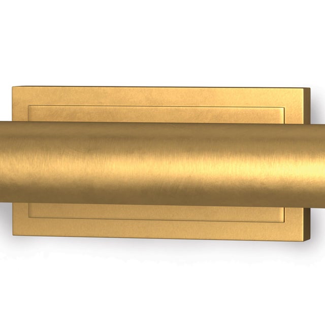 Regina Andrew Devon Steel Picture Light, Small, Natural Brass For Sale - Image 4 of 7