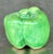 Farmhouse Vintage Boho Glazed Ceramic Bell Pepper For Sale - Image 3 of 9