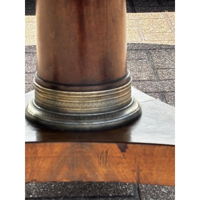 Regency Mahogany Mahogany Tilt Top Dining Table. For Sale - Image 11 of 16