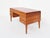 Italian Desk with Red Glass Top in the style of Gio Ponti, Italy, 1950s For Sale - Image 11 of 11