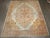 Orange Stunning Turquoise Antique Persian Tabriz Rug - 8'10" x 11'8" For Sale - Image 8 of 16