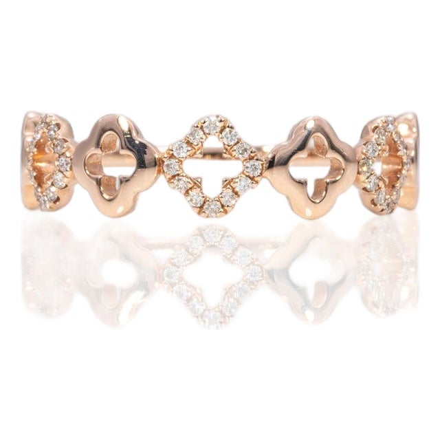 Natural Diamond Band in Solid 14k Gold | Earth-Mined Diamonds For Sale
