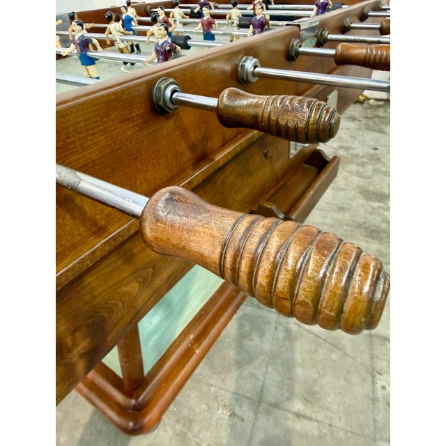 1960s Spanish Foosball Table (Vintage) For Sale - Image 9 of 12