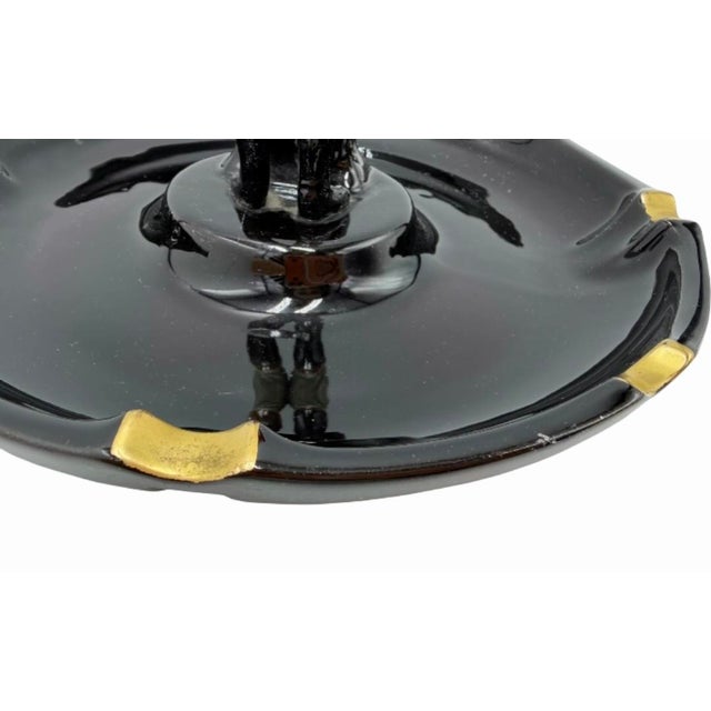 Vintage the 21 Club Nyc Restaurant Equestrian Jockey Ashtray New York City For Sale - Image 9 of 10
