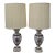 1970s Procelaine De Paris Bicentennial Painted Lamps - a Pair For Sale