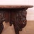 Vintage English Carved Lamp Table, 1890s For Sale - Image 9 of 12