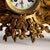 Metal Gilded Antimony Mantel Clock For Sale - Image 7 of 13