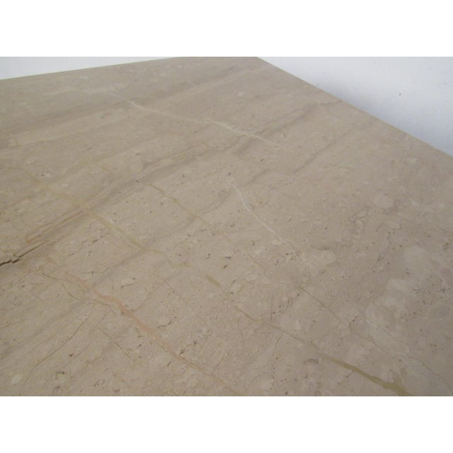 Vintage Modern Marble-Top Tables - Set of 3 For Sale - Image 12 of 12