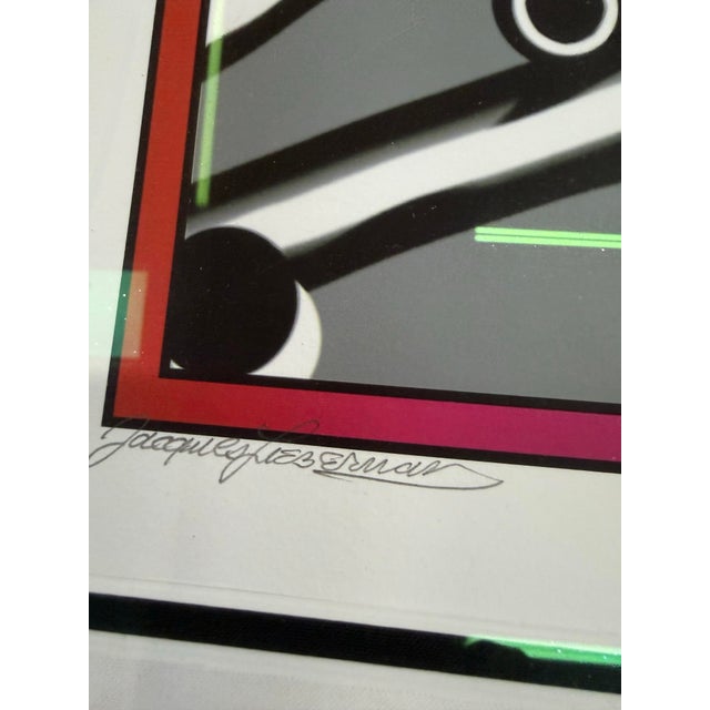 Abstract 1990s Jacques Lieberman,'ny Abstract I' Rare ,Authentic 2004 Art Print For Sale - Image 3 of 8