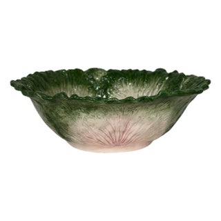 Vintage Rare Fitz and Floyd Cabbage Ware Bowl For Sale