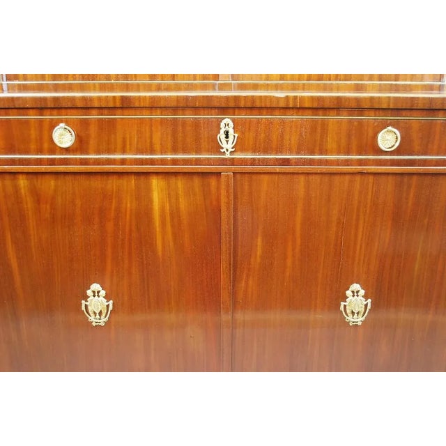 Louis XVI Double Body Showcase For Sale - Image 5 of 7