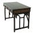 Vintage Chinoiserie Bamboo Vanity Desk With Built-in Mirror For Sale