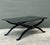 Vintage Lacquered X Base Coffee Table For Sale - Image 12 of 12
