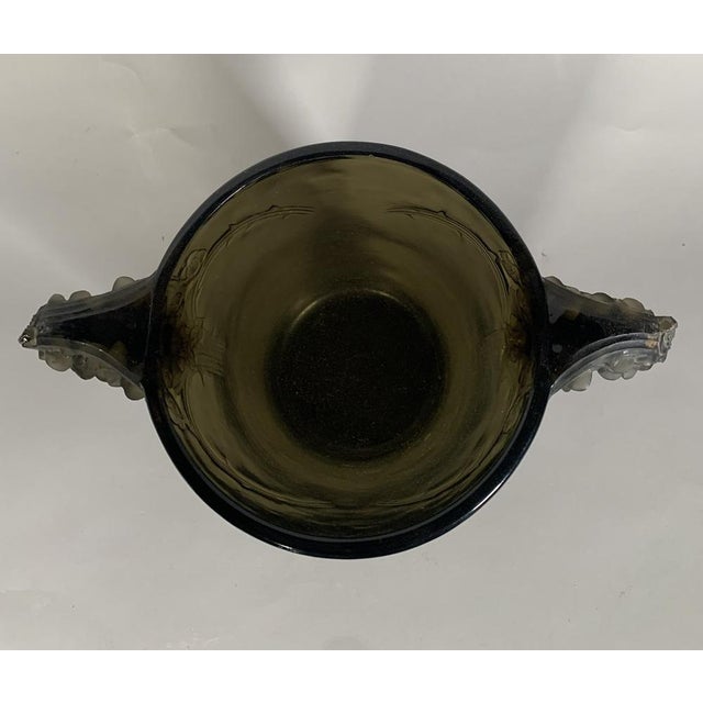 Vintage Art Deco Chamarande Vase by René Lalique for Lalique, 1926 For Sale - Image 9 of 10