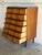 Rosewood Tall 6-Drawer Dresser Danish Mid-Century Modern High Chest 1960s For Sale - Image 4 of 11