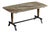 Coffee Table with Striped Marble Top attributed to Duilio Barnabé, 1950s For Sale