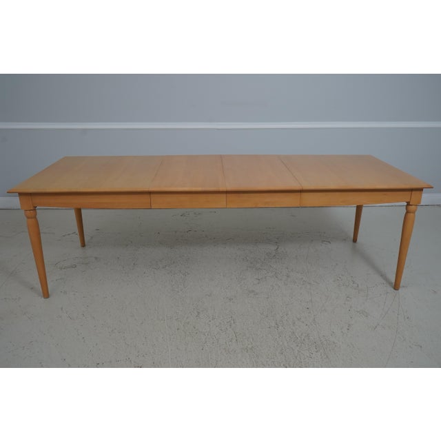 1980s Ethan Allen American Dimensions Dining Table & 6 Chairs For Sale - Image 5 of 16