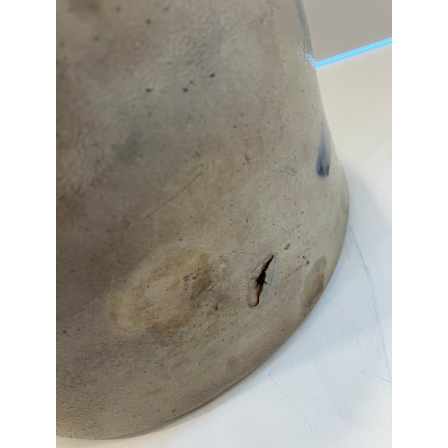 Antique American Stoneware Lamp For Sale - Image 4 of 8