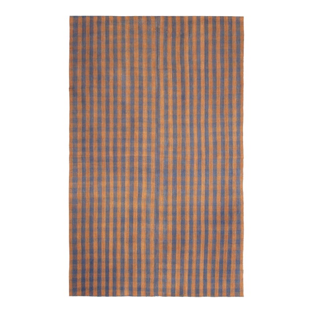 Vintage Decorative Turkish Kilim Rug - 5`5" X 8`10" For Sale