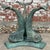 Mid 20th Century Vintage Regency Verdigris Koi Fish or Dolphin Patio Table and 4 Chairs For Sale - Image 5 of 18