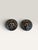 Pair of Vintage Cast Bronze Lion Head Paperweights For Sale - Image 4 of 10