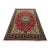 Tabriz Rug 8’3” X 11’3” Red Wool Vintage Traditional Hand-Knotted Carpet For Sale