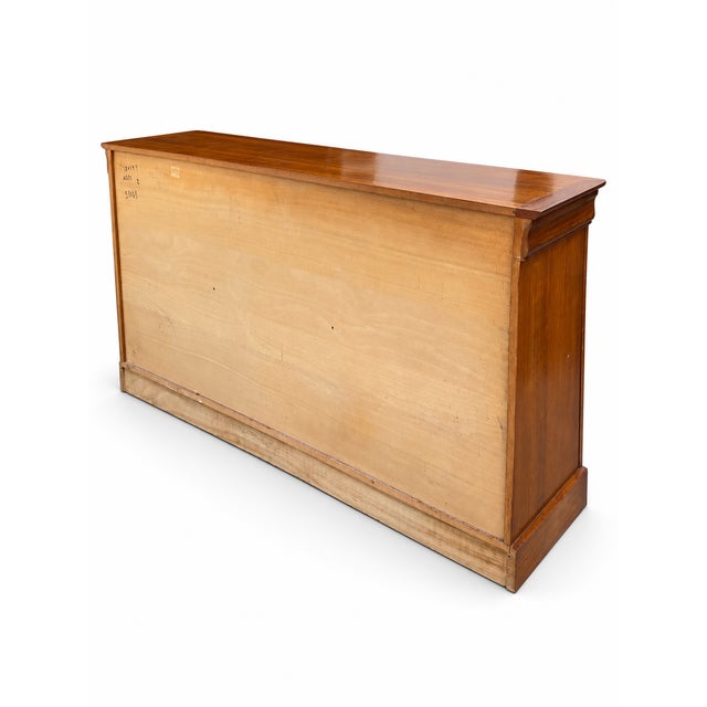 Brown Louis Philippe Style Fruitwood Sideboard, 1960s For Sale - Image 8 of 12
