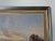 1980s Vintage Impressionist Sunset Lake Landscape Oil on Board Painting – Signed For Sale - Image 4 of 12