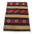 1980s Primitive Anatolian Hand Knotted Striped Turkish Kilim Rug For Sale