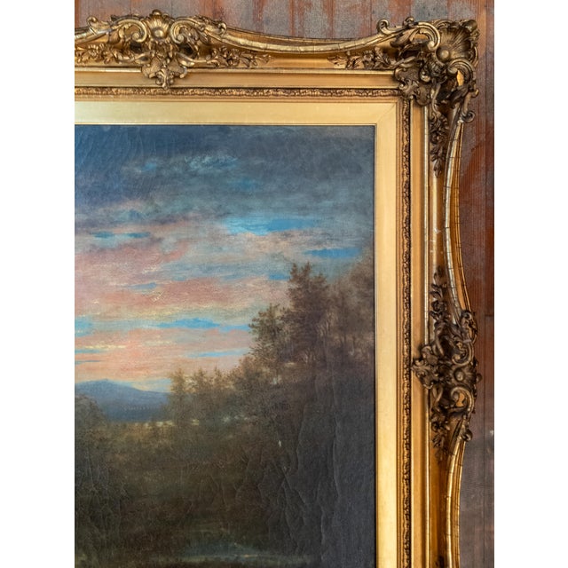 Late 19th Century 19th Century American Luminist Hudson River School Painting by Asa Weston Twitchell For Sale - Image 5 of 17