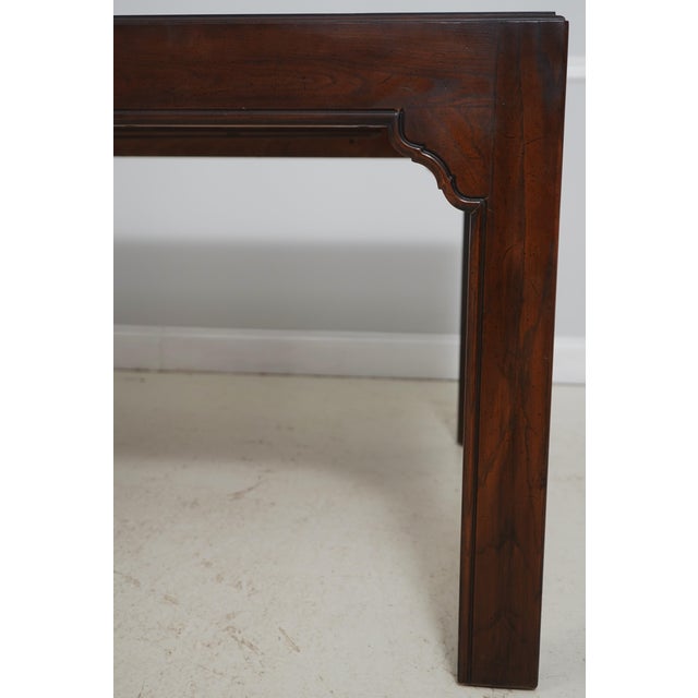 Baker Oak Dining Table With Two Leaves For Sale In Philadelphia - Image 6 of 16