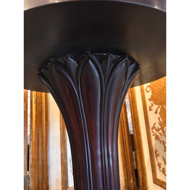 Modern Urn Flute Side Table For Sale - Image 3 of 7