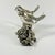 Mid-Century Italian Hollywood Regency Giacometti Style Birds on a Branch Salt & Pepper Shaker - 3 Piece Set For Sale - Image 9 of 12