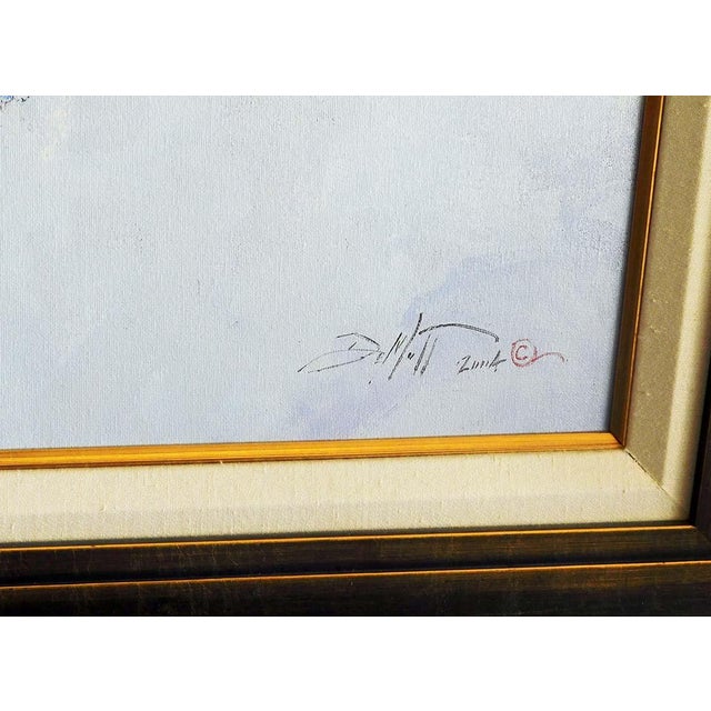 John Demott "Running Free" Giclee on Canvas Hand Signed Custom Framed Horses For Sale In Denver - Image 6 of 6