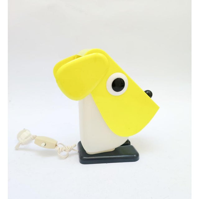 Space Age Rufus the Dog Table Lamp by Fernando Cassetta for Tacman, 1970s For Sale - Image 6 of 11