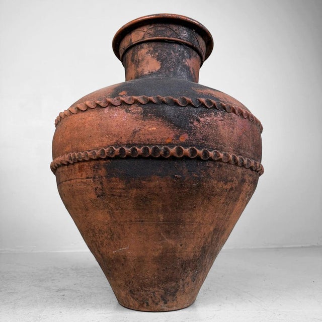 Antique Terracotta Jar, 1890s For Sale - Image 12 of 17