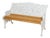 Victorian Aluminium Garden Bench, United Kingdom, 1950s For Sale
