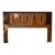 Vtg. Lane Walnut & Rosewood Queen/Full Mid Century Modern Headboard For Sale