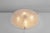 Large Round Murano Amber Sunbrust Flushmount attributed to Hillebrand, Germany, 1970s For Sale - Image 9 of 14