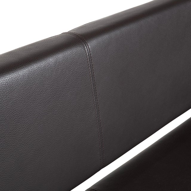 Leather 620 Bench in Brown from Rolf Benz For Sale - Image 5 of 14